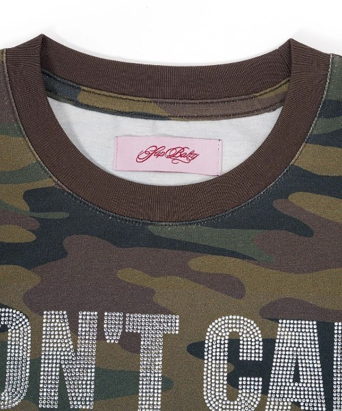 SUPPLIER（サプライヤー）の「A'GEM/9 × .kom 『SUPPLIER/サプライヤー』I'm Not Your Baby Cropped Tee/アイアムノットユアベイビークロップド Tシャツ（Tシャツ/カットソー・レディース・カーキ系・S）」の7枚目の写真