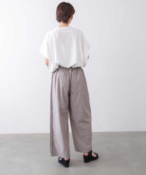 Bou Jeloud(ブージュルード)の「【接触冷感】脇ピンタックパンツ(その他パンツ・レディース・グレイッシュベージュ/キャメル/ブラック・FREE)」の18枚目の写真
