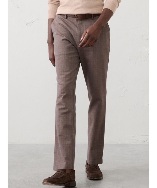 BANANA REPUBLIC FACTORY STORE(バナナリパブリック ファクトリーストア)の「BANANA REPUBLIC FACTORY STORE スリムフィット グレイソンパンツ(スラックス・メンズ・ブルー/ブラウン/オリーブ・28W 30L/30W 30L/31W 30L/32W 30L/33W 30L/34W 30L)」の2枚目の写真