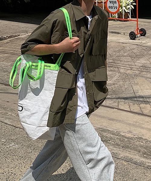 KELVIN(ケルヴァン)の「Field Pocket Shirt フィールドポケットシャツ(シャツ/ブラウス・メンズ・カーキ/ホワイト・LARGE/MEDIUM)」の6枚目の写真