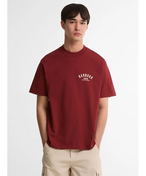 Barbour(バブアー)の「1926グラフィック アーカイブ Tシャツ(Tシャツ/カットソー・メンズ・ホワイト/レッド・40/42/36/38)」の8枚目の写真