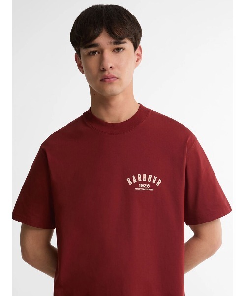 Barbour(バブアー)の「1926グラフィック アーカイブ Tシャツ(Tシャツ/カットソー・メンズ・ホワイト/レッド・40/42/36/38)」の10枚目の写真