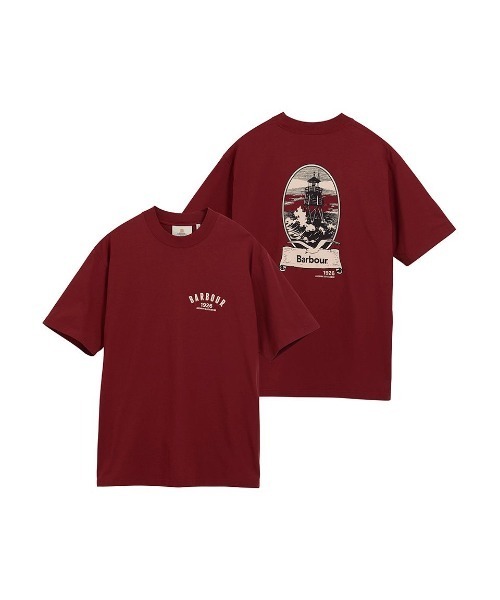 Barbour(バブアー)の「1926グラフィック アーカイブ Tシャツ(Tシャツ/カットソー・メンズ・ホワイト/レッド・40/42/36/38)」の12枚目の写真