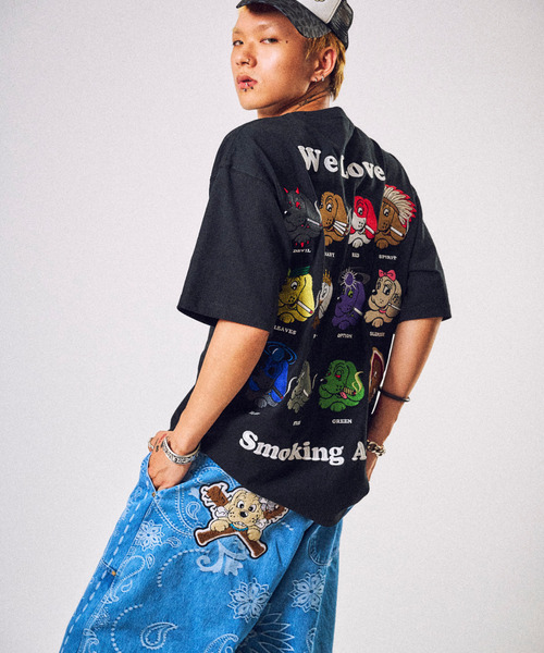 GALFY(ガルフィー)の「『GALFY/ガルフィー』復刻喫煙所tee【Z】(Tシャツ/カットソー・レディース・ブラック/ホワイト・XL/L/M)」の1枚目の写真