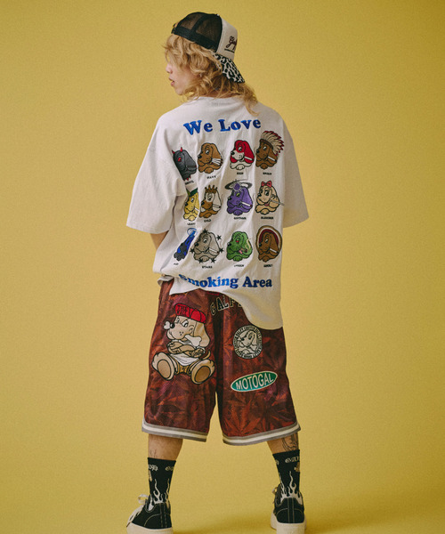 GALFY(ガルフィー)の「『GALFY/ガルフィー』復刻喫煙所tee【Z】(Tシャツ/カットソー・レディース・ブラック/ホワイト・XL/L/M)」の7枚目の写真