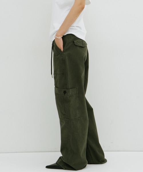 HANNE(アン)の「カーゴパンツ(カーゴパンツ・レディース・カーキ・S/M)」の3枚目の写真