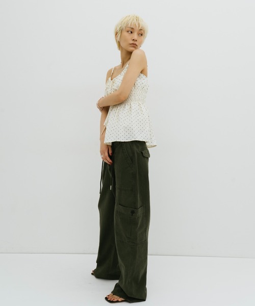 HANNE(アン)の「カーゴパンツ(カーゴパンツ・レディース・カーキ・S/M)」の10枚目の写真