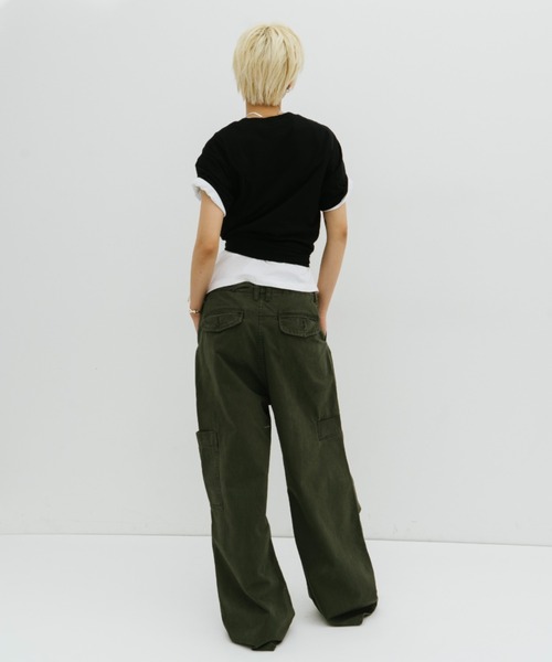 HANNE(アン)の「カーゴパンツ(カーゴパンツ・レディース・カーキ・S/M)」の8枚目の写真