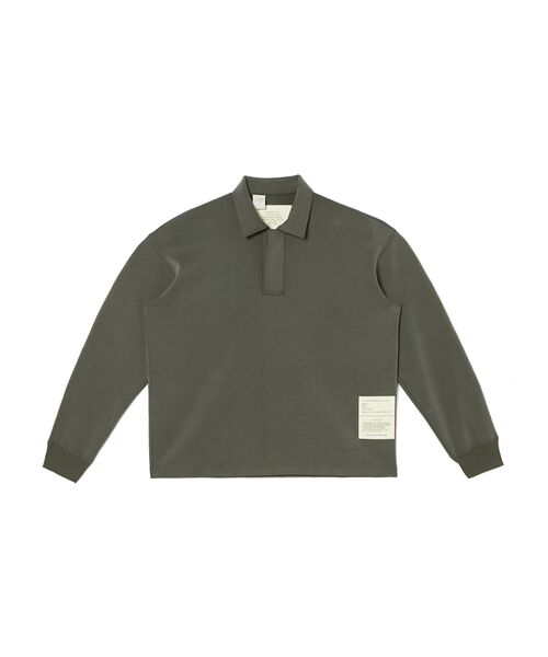 N.HOOLYWOOD TEST PRODUCT EXCHANGE SERVICE(N.ハリウッド テストプロダクト エクスチェンジサービス)の「POLO SHIRT(ポロシャツ・メンズ・ブラック/ネイビー/チャコール・36/38/40)」の1枚目の写真