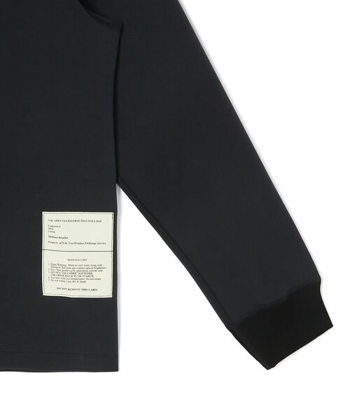 N.HOOLYWOOD TEST PRODUCT EXCHANGE SERVICE(N.ハリウッド テストプロダクト エクスチェンジサービス)の「POLO SHIRT(ポロシャツ・メンズ・ブラック/ネイビー/チャコール・36/38/40)」の4枚目の写真