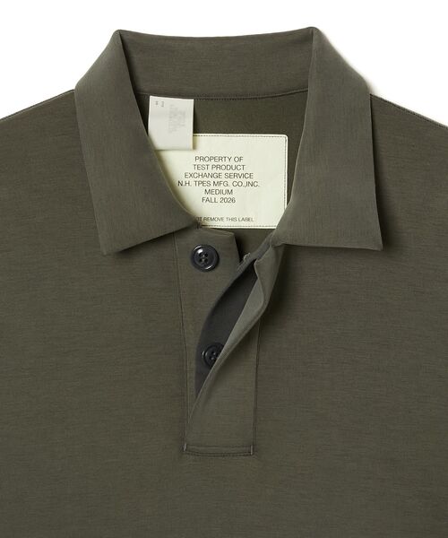 N.HOOLYWOOD TEST PRODUCT EXCHANGE SERVICE(N.ハリウッド テストプロダクト エクスチェンジサービス)の「POLO SHIRT(ポロシャツ・メンズ・ブラック/ネイビー/チャコール・36/38/40)」の7枚目の写真