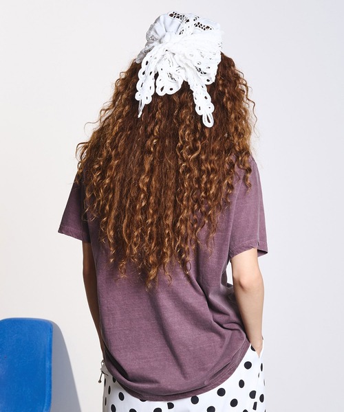 ROSE BUD(ローズバッド)の「CREOLME/LIFE PICTURE COLLECTION H/S TEE(Tシャツ/カットソー・レディース・ライトイエロー/ライトパープル/ブラウン・ONE SIZE)」の8枚目の写真