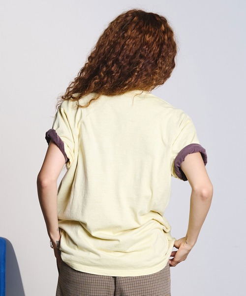 ROSE BUD(ローズバッド)の「CREOLME/LIFE PICTURE COLLECTION H/S TEE(Tシャツ/カットソー・レディース・ライトイエロー/ライトパープル/ブラウン・ONE SIZE)」の20枚目の写真