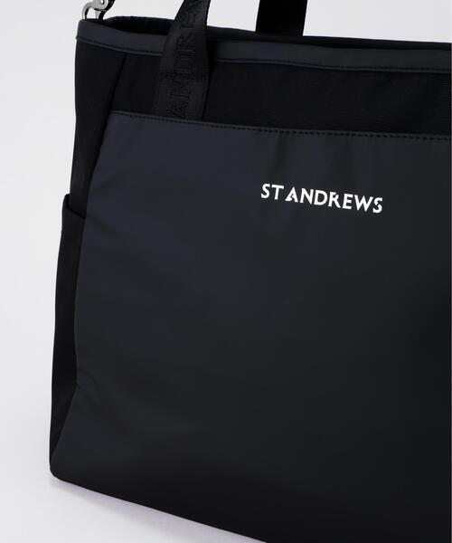 St ANDREWS（セントアンドリュース）の「【St ANDREWS】ロゴトートバッグ（トートバッグ・メンズ・ブラウン/ブラック・FREE）」の9枚目の写真