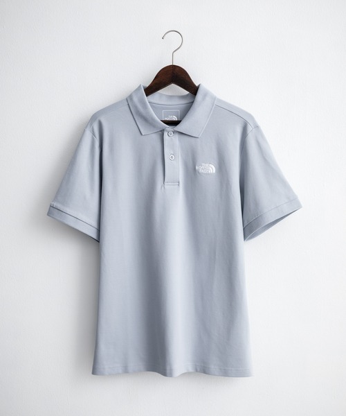THE NORTH FACE(ザノースフェイス)の「THE NORTH FACE ザ・ノースフェイス M S/S LOGO POLO - AP レギュラーフィット半袖ポロシャツ(ポロシャツ・メンズ・ブラック/ネイビー/ライトグレー/ウッド・L/M/S/XXL/XL)」の15枚目の写真