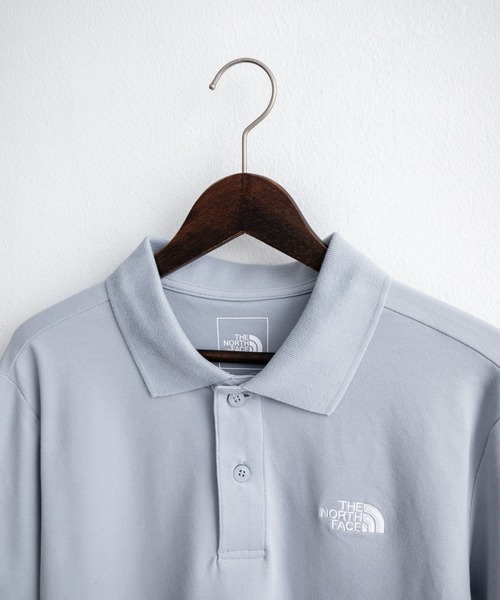 THE NORTH FACE(ザノースフェイス)の「THE NORTH FACE ザ・ノースフェイス M S/S LOGO POLO - AP レギュラーフィット半袖ポロシャツ(ポロシャツ・メンズ・ブラック/ネイビー/ライトグレー/ウッド・L/M/S/XXL/XL)」の17枚目の写真