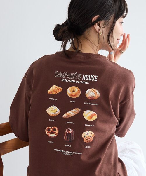 CRAFT STANDARD BOUTIQUE(クラフトスタンダードブティック)の「フードロゴイラストTシャツ(Tシャツ/カットソー・メンズ・B/A/C・M/L)」の3枚目の写真