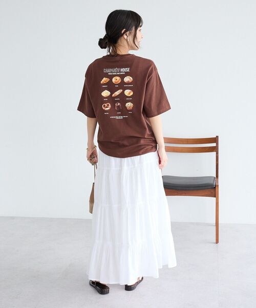 CRAFT STANDARD BOUTIQUE(クラフトスタンダードブティック)の「フードロゴイラストTシャツ(Tシャツ/カットソー・メンズ・B/A/C・M/L)」の4枚目の写真