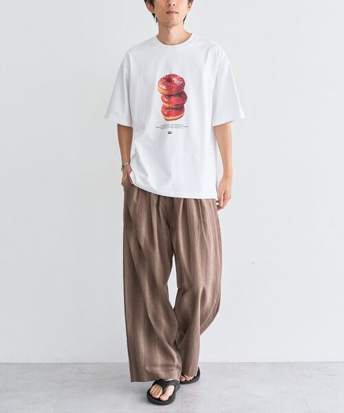 CRAFT STANDARD BOUTIQUE(クラフトスタンダードブティック)の「フードロゴイラストTシャツ(Tシャツ/カットソー・メンズ・B/A/C・M/L)」の7枚目の写真