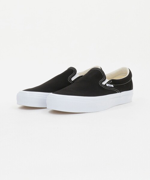 VANS(バンズ)の「<VANS> LX Slip-On Reissue/スニーカー(スリッポン・メンズ・ブラック・26cm/26.5cm/28cm/27.5cm/27cm)」の2枚目の写真