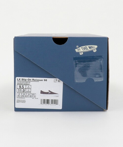 VANS(バンズ)の「<VANS> LX Slip-On Reissue/スニーカー(スリッポン・メンズ・ブラック・26cm/26.5cm/28cm/27.5cm/27cm)」の11枚目の写真