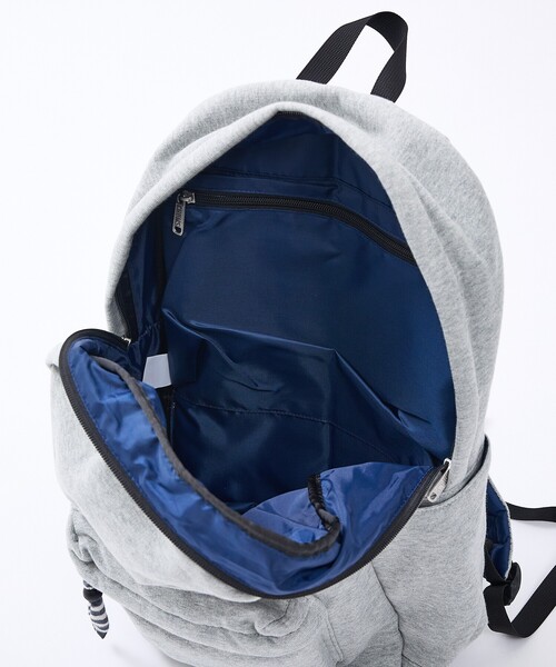 CHUMS(チャムス)の「【CHUMS / チャムス】Hurricane Day Pack Swet / デイパック バックパック / リュック / 18L / ユニセックス(バックパック/リュック・メンズ・ブラック/グレー・フリー)」の5枚目の写真