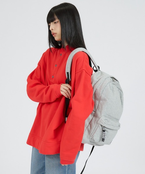 CHUMS(チャムス)の「【CHUMS / チャムス】Hurricane Day Pack Swet / デイパック バックパック / リュック / 18L / ユニセックス(バックパック/リュック・メンズ・ブラック/グレー・フリー)」の6枚目の写真