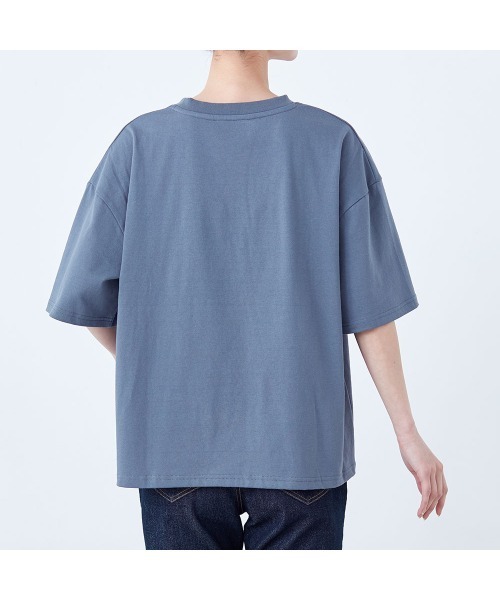 PEANUTS(ピーナッツ)の「機能性Tシャツ「スヌーピー」汗じみ防止加工(Tシャツ/カットソー・レディース・ホワイト/チャコール・SM/L~LL)」の13枚目の写真