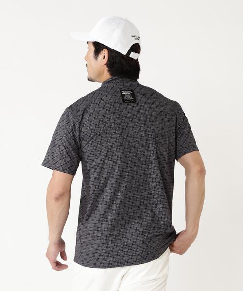 MASTER BUNNY EDITION(マスターバニーエディション)の「【MASTER BUNNY EDITION】SPXサッカープリント半袖ハイネックカットソー(Tシャツ/カットソー・メンズ・ブラック/レッド・MEDIUM/X-LARGE/LARGE)」の10枚目の写真