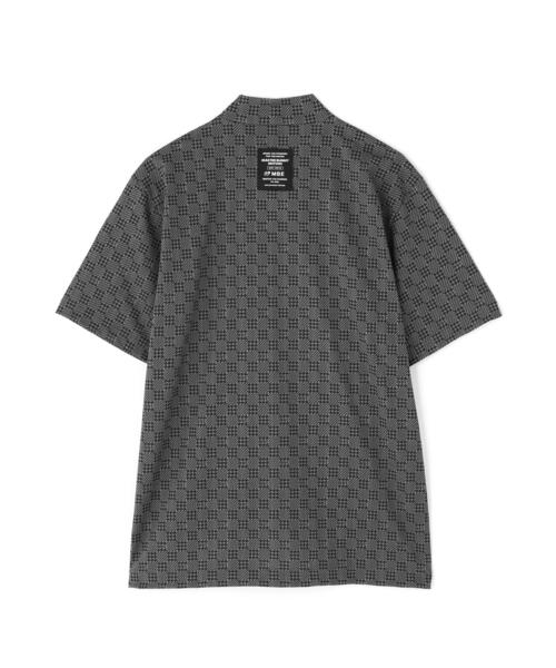 MASTER BUNNY EDITION(マスターバニーエディション)の「【MASTER BUNNY EDITION】SPXサッカープリント半袖ハイネックカットソー(Tシャツ/カットソー・メンズ・ブラック/レッド・MEDIUM/X-LARGE/LARGE)」の16枚目の写真