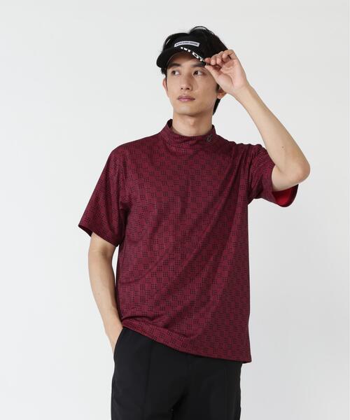 MASTER BUNNY EDITION(マスターバニーエディション)の「【MASTER BUNNY EDITION】SPXサッカープリント半袖ハイネックカットソー(Tシャツ/カットソー・メンズ・ブラック/レッド・MEDIUM/X-LARGE/LARGE)」の20枚目の写真
