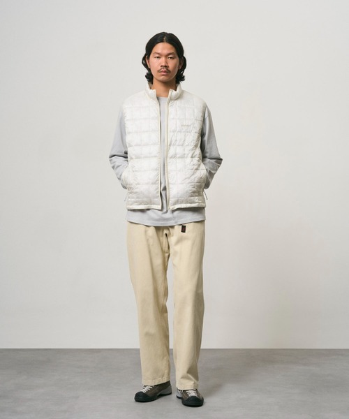 Gramicci(グラミチ)の「G-ZERO PRIMALOFT VEST|ジーゼロプリマロフトベスト(ベスト・メンズ・ライム/インディゴブルー/ホワイト/ドット/ブラウン系その他3・2XL/S/XL/L/M)」の6枚目の写真