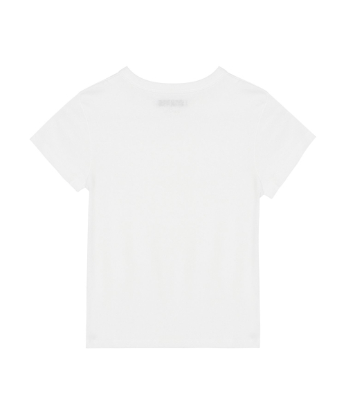 NICK&NICOLE(ニックアンドニコール)の「ESSENTIAL HALF SLEEVE TOP_WHITE(Tシャツ/カットソー・レディース・その他・SMALL/MEDIUM)」の2枚目の写真