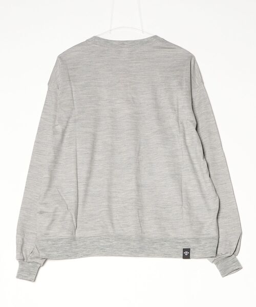 STONEMASTER（ストーンマスター ）の「STONEMASTER WASHABLE JAPANESE WOOL L/S TEE（Tシャツ/カットソー・メンズ・グレー/チャコールグレー×ブラック・X-LARGE/MEDIUM）」の9枚目の写真