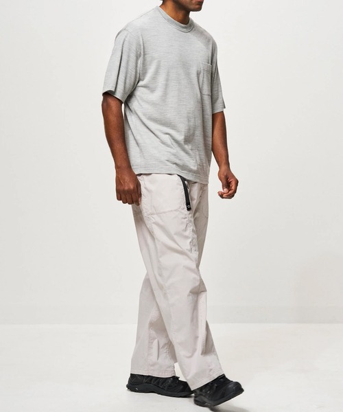 STONEMASTER（ストーンマスター ）の「STONEMASTER WASHABLE JAPANESE WOOL L/S TEE（Tシャツ/カットソー・メンズ・グレー/チャコールグレー×ブラック・X-LARGE/MEDIUM）」の8枚目の写真