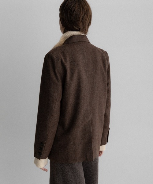 URBAN RESEARCH Sonny Label(アーバンリサーチサニーレーベル)の「ツイードテーラードジャケット(その他アウター・レディース・ダークブラウン/ブラウン・FREE)」の7枚目の写真