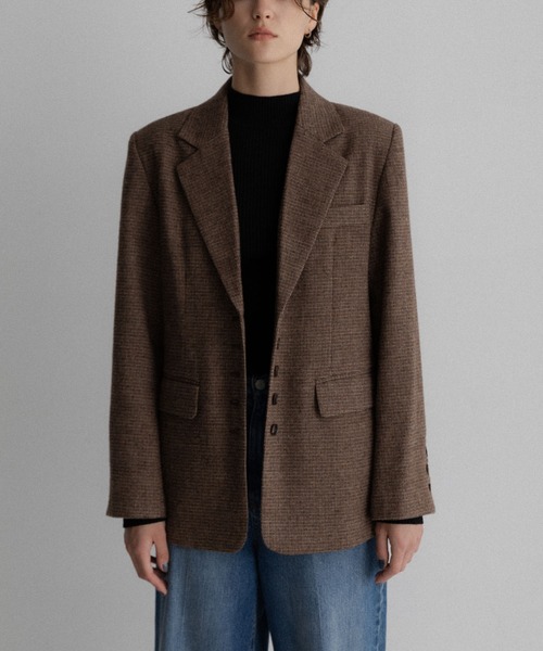 URBAN RESEARCH Sonny Label(アーバンリサーチサニーレーベル)の「ツイードテーラードジャケット(その他アウター・レディース・ダークブラウン/ブラウン・FREE)」の17枚目の写真