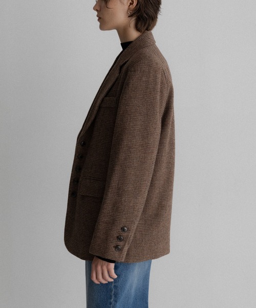 URBAN RESEARCH Sonny Label(アーバンリサーチサニーレーベル)の「ツイードテーラードジャケット(その他アウター・レディース・ダークブラウン/ブラウン・FREE)」の18枚目の写真