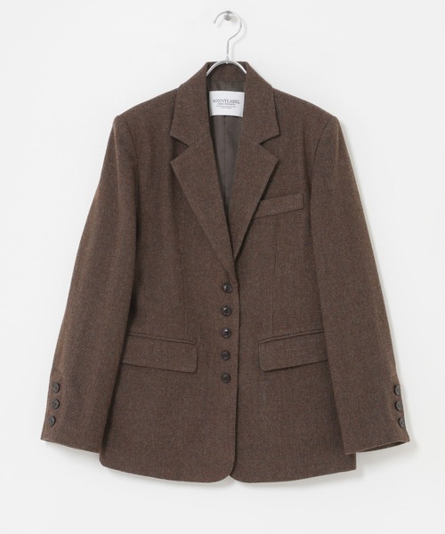 URBAN RESEARCH Sonny Label(アーバンリサーチサニーレーベル)の「ツイードテーラードジャケット(その他アウター・レディース・ダークブラウン/ブラウン・FREE)」の20枚目の写真