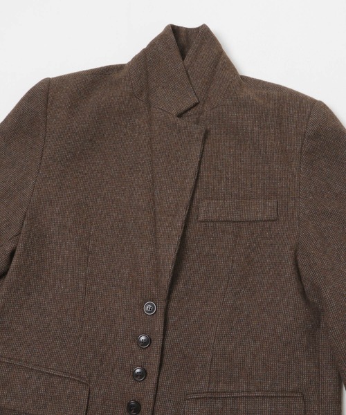 URBAN RESEARCH Sonny Label(アーバンリサーチサニーレーベル)の「ツイードテーラードジャケット(その他アウター・レディース・ダークブラウン/ブラウン・FREE)」の21枚目の写真