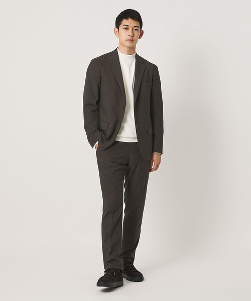 UNITED ARROWS（ユナイテッドアローズ）の「テックツイル シングル 2ボタン テーラードジャケット UA COZY ウォッシャブル ヨコストレッチ（テーラードジャケット・メンズ・ネイビー/モカ・S/L/M/XL）」の13枚目の写真