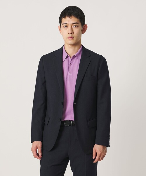 UNITED ARROWS（ユナイテッドアローズ）の「テックツイル シングル 2ボタン テーラードジャケット UA COZY ウォッシャブル ヨコストレッチ（テーラードジャケット・メンズ・ネイビー/モカ・S/L/M/XL）」の15枚目の写真