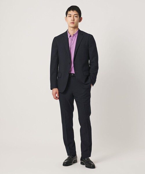 UNITED ARROWS（ユナイテッドアローズ）の「テックツイル シングル 2ボタン テーラードジャケット UA COZY ウォッシャブル ヨコストレッチ（テーラードジャケット・メンズ・ネイビー/モカ・S/L/M/XL）」の16枚目の写真