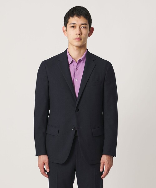UNITED ARROWS（ユナイテッドアローズ）の「テックツイル シングル 2ボタン テーラードジャケット UA COZY ウォッシャブル ヨコストレッチ（テーラードジャケット・メンズ・ネイビー/モカ・S/L/M/XL）」の17枚目の写真