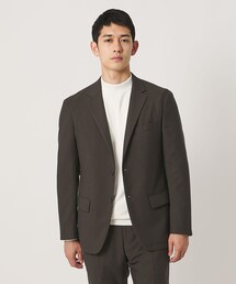 テックツイル シングル 2ボタン テーラードジャケット UA COZY ウォッシャブル ヨコストレッチ