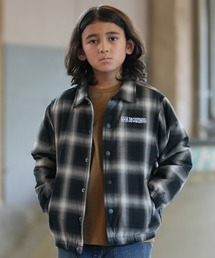 DC（ディーシー）の「DC/ディーシー コーチジャケット ワンポイントロゴ 中綿 YJK264505（その他アウター）」