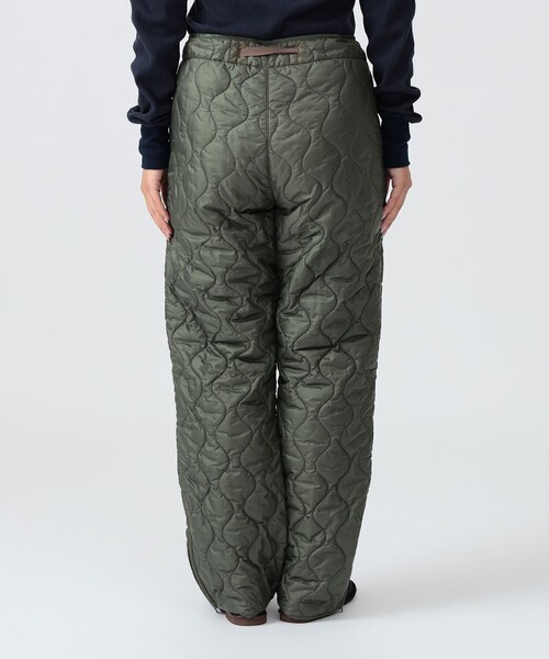 BEAMS BOY(ビームスボーイ)の「キルティング ミリタリー パンツ(その他パンツ・レディース・オリーブ/ブラック・2/1)」の10枚目の写真