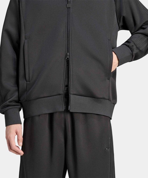 adidas（アディダス）の「SST プレミアム トラックトップ / ジャージ / トラックジャケット / アディダスオリジナルス adidas Originals（ジャージ・メンズ・ブラック・XX-LARGE/X-SMALL/X-LARGE/SMALL/MEDIUM/LARGE/3XL）」の4枚目の写真