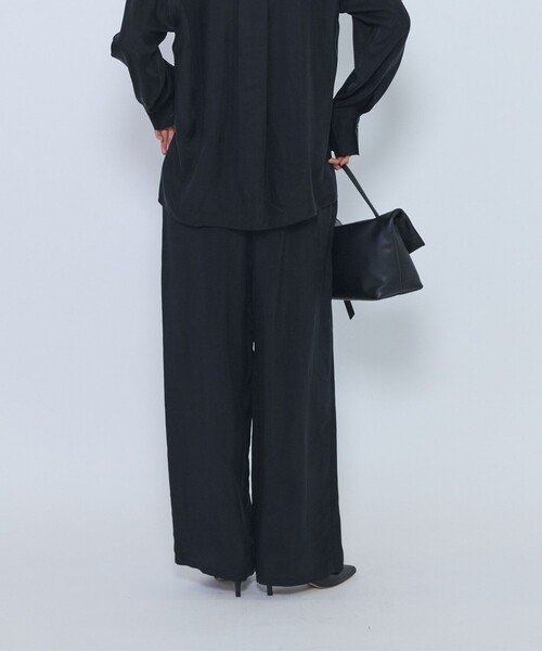 1er Arrondissement(プルミエアロンディスモン)の「キュプラフィブリルイージーパンツ(その他パンツ・レディース・ブラック/ブラウン/グレイッシュベージュ・38/36)」の15枚目の写真