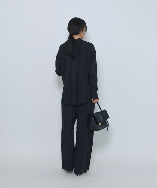 1er Arrondissement(プルミエアロンディスモン)の「キュプラフィブリルイージーパンツ(その他パンツ・レディース・ブラック/ブラウン/グレイッシュベージュ・38/36)」の20枚目の写真